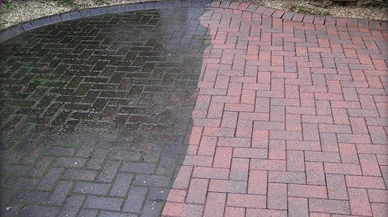 Mycie, czyszczenie kostki brukowej, dachów elewacji Gorąca Woda