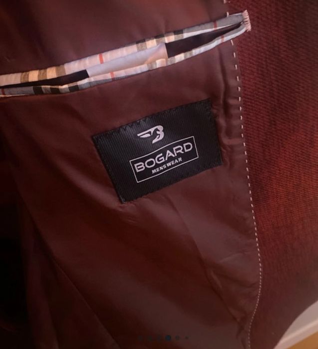 Marynarka męska, w kolorze bordo