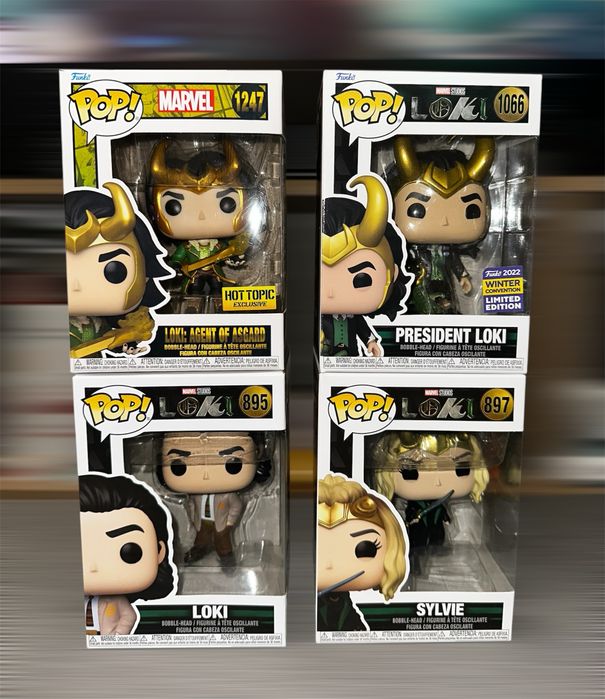 Funko Pop Marvel Фанко Поп Локи Сильвия Марвел