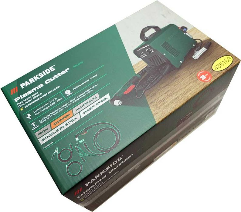 CORTADOR DE PLASMA PARKSIDE PPS 40 B3. barbada só $80,00