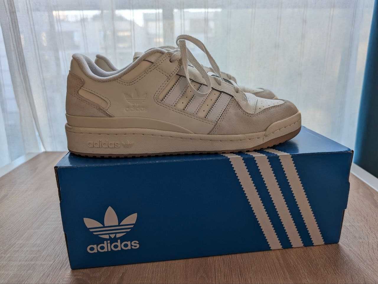 Adidas Originals sneakersy skórzane Forum Low