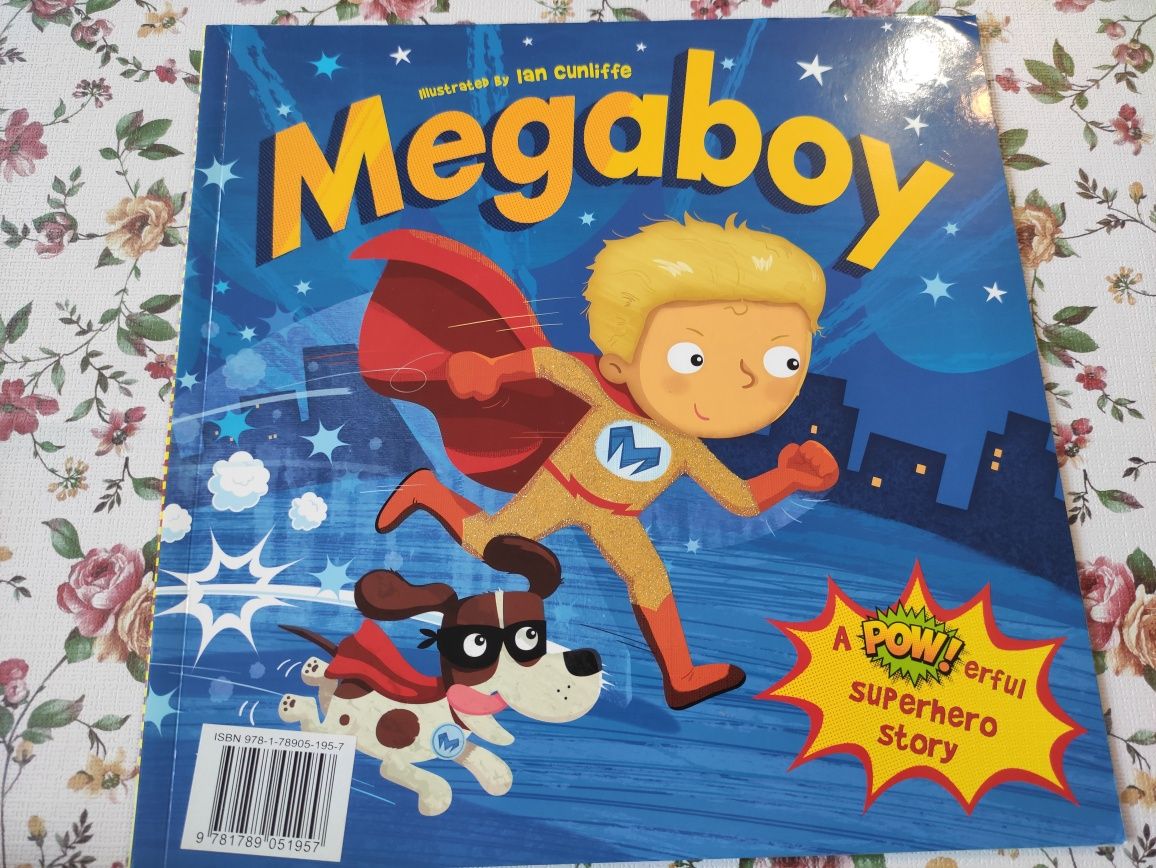 Książka dla dzieci Megaboy po angielsku