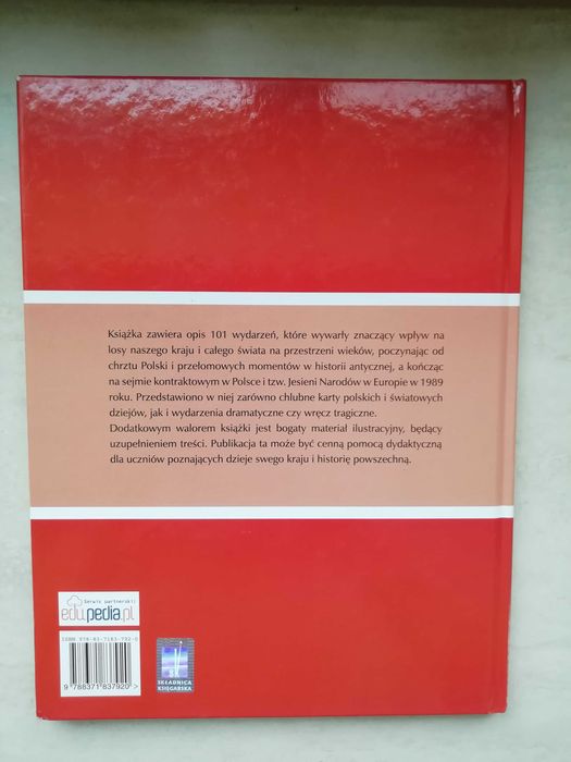 Książka "101 najważniejszych wydarzeń w dziejach Polski i świata"