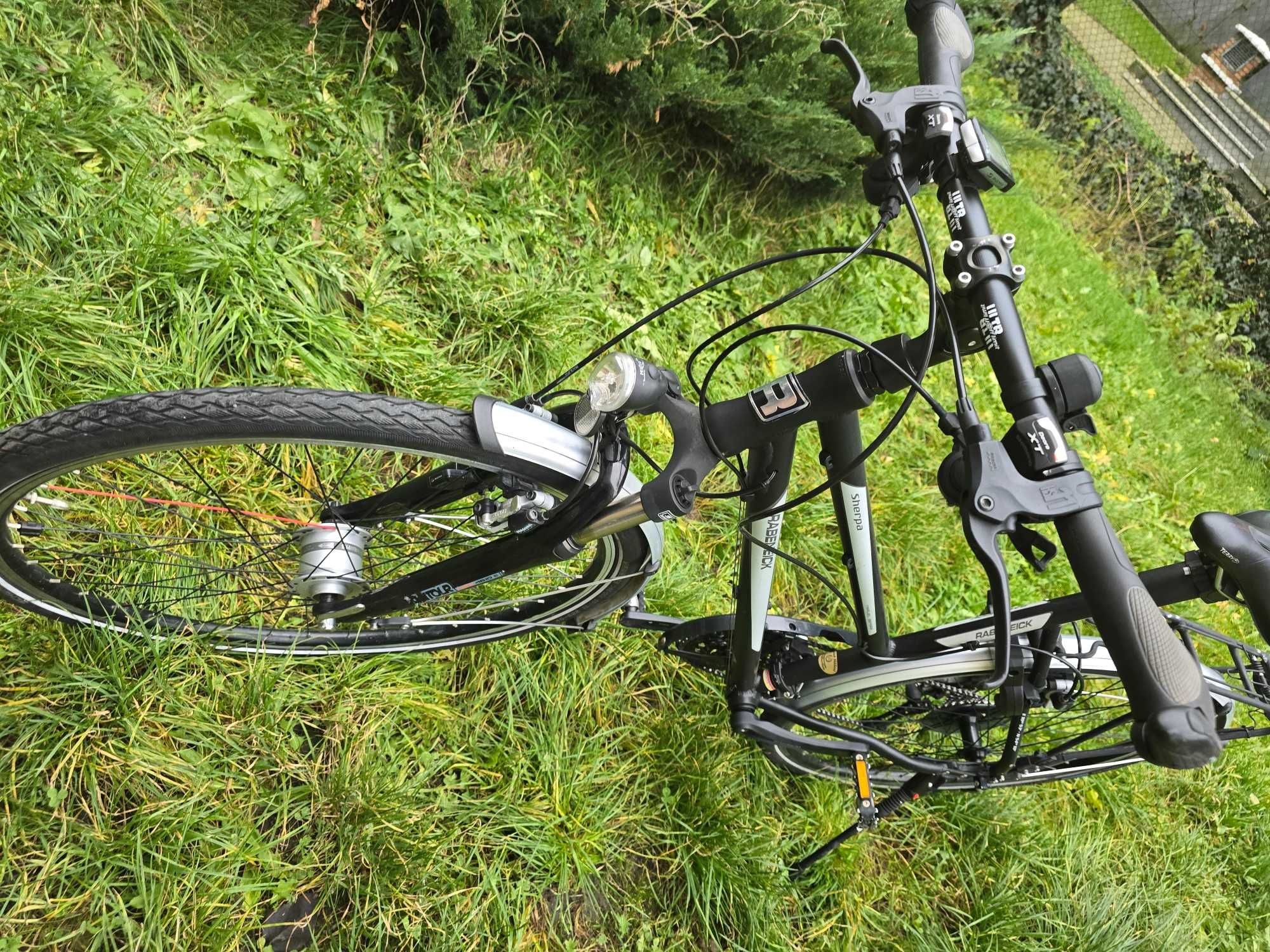 Rower trekkingowy RABENEICK Sherpa Light,Deore XT- MAGURA- idealny