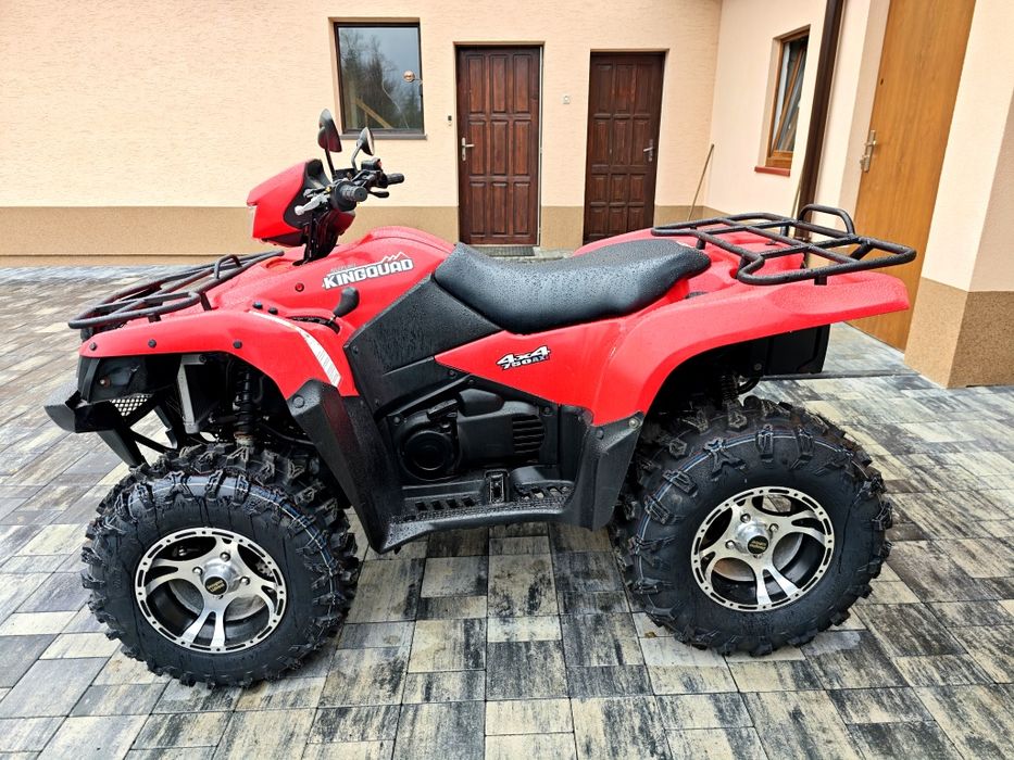Suzuki Kingquad 700 * Piękny * 6700 km * Homologacja* Nowe opony *