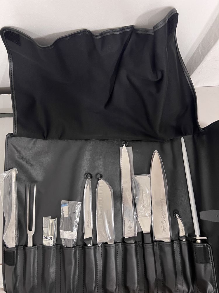 DICK zestaw komplet noży NOŻE 11 elementów dla kucharza do restauracji