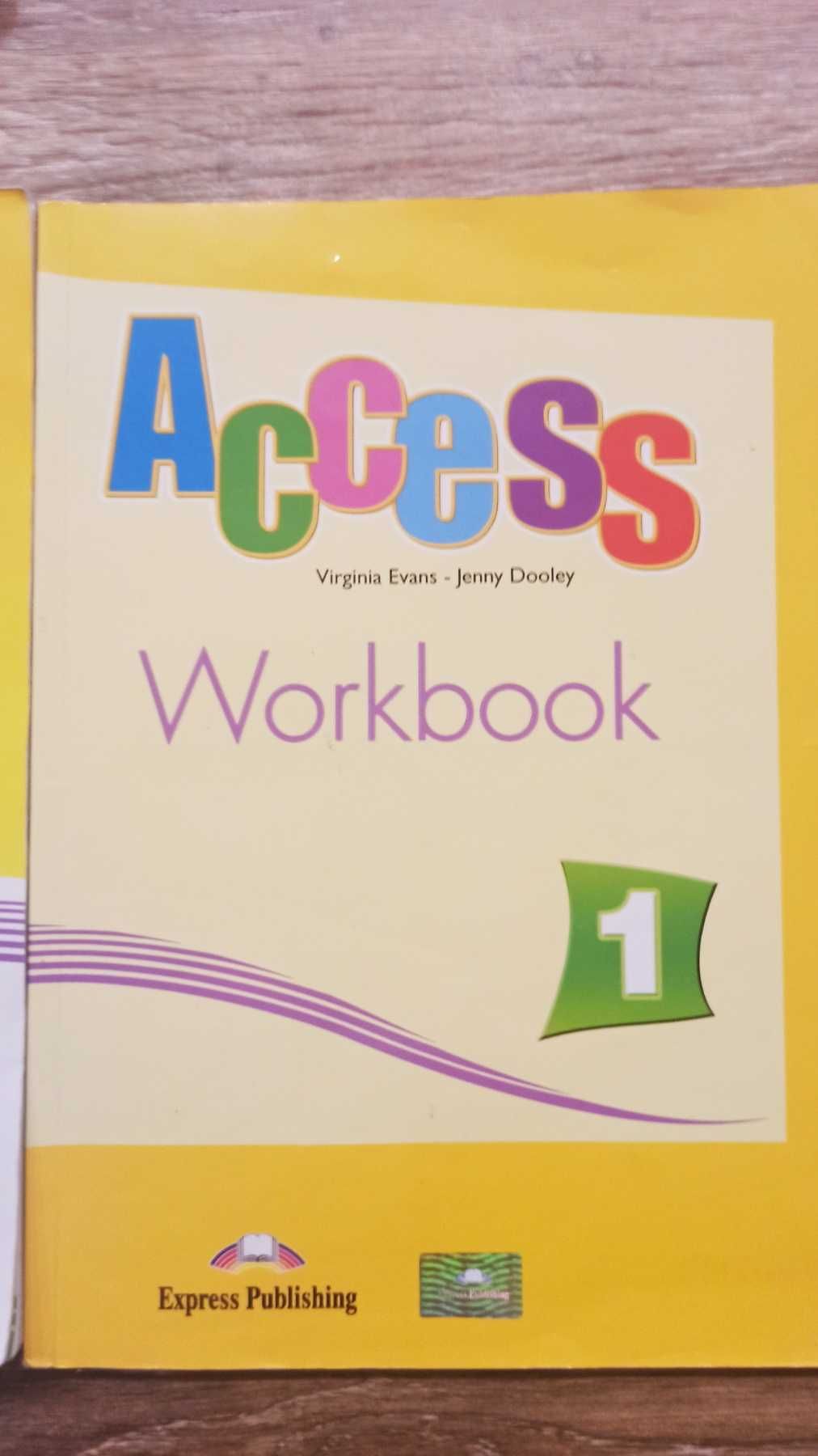 Продам б.у Access Students Book 1 , англійска мова,SB,WB