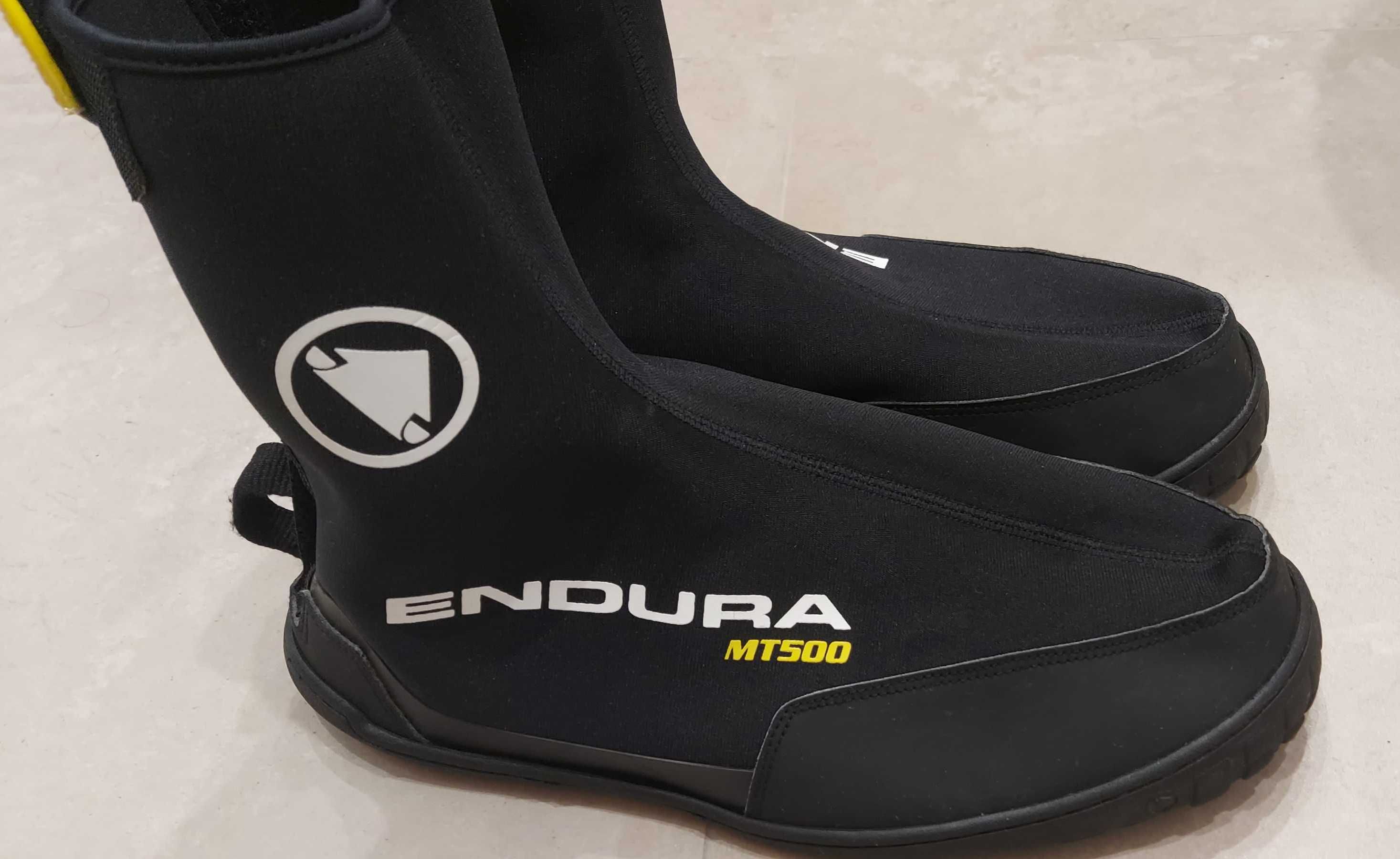 Endura MT500 cobre sapatilhas BTT como novos