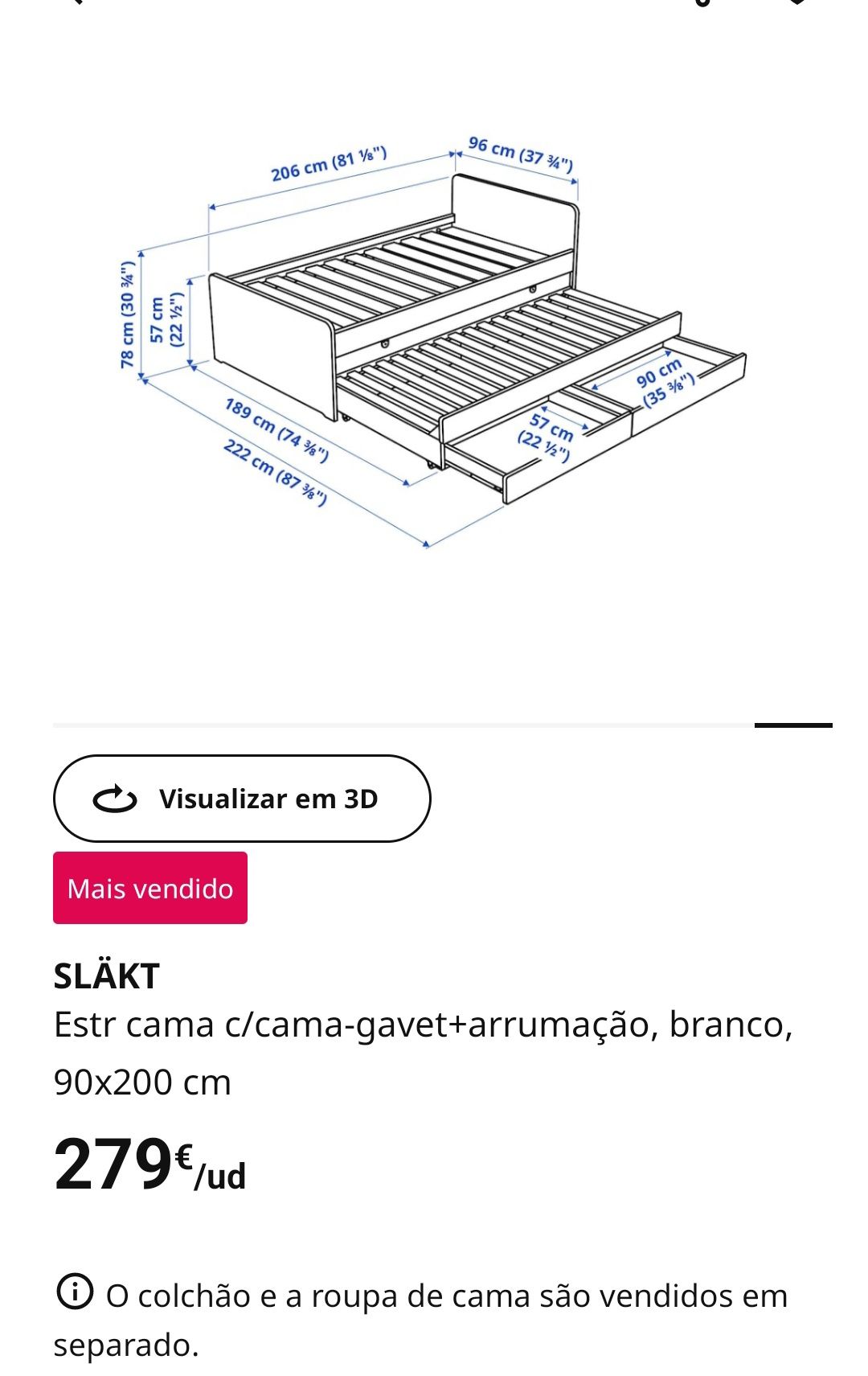 Cama criança IKEA