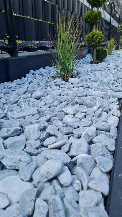 Otoczaki szare SILVER grecki kamień naturalny darmowa dostawa 1000 kg