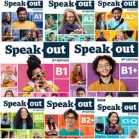 Speakout 3rd edition A1,A2,A2+,B1,B1+,B2+,B2,C1-C2