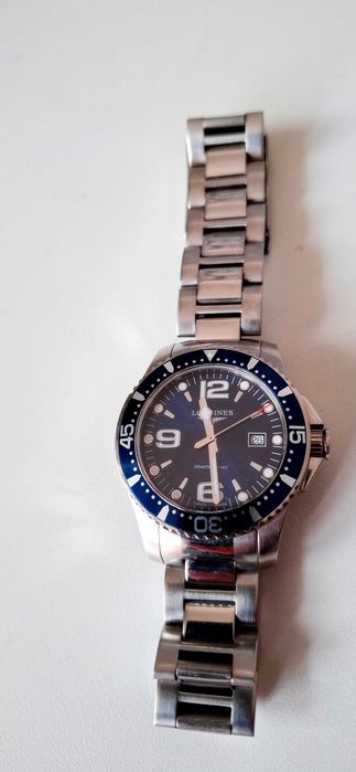 Longines HydroConquest L3.640.4  stan bdb 30BAR ze stali szlachetnej