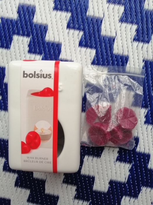 Kominek do wosku plus wosk bolsius