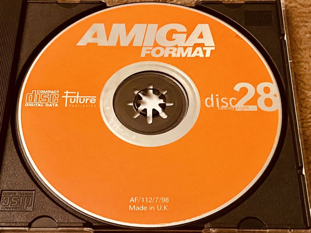 AMIGA - AMIGA FORMAT CD 28 | Oryginalna płyta Cd-Rom