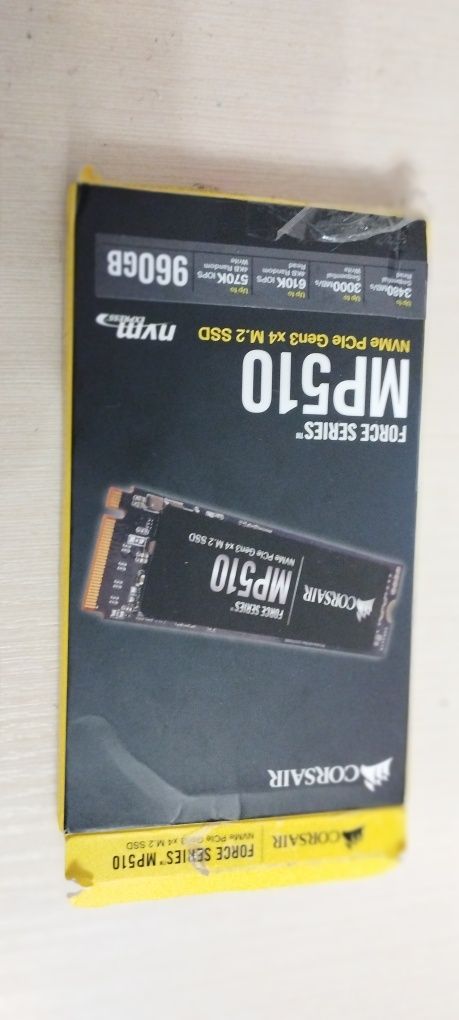 Пам'ять CORSAIR MP510 SSD 960GB