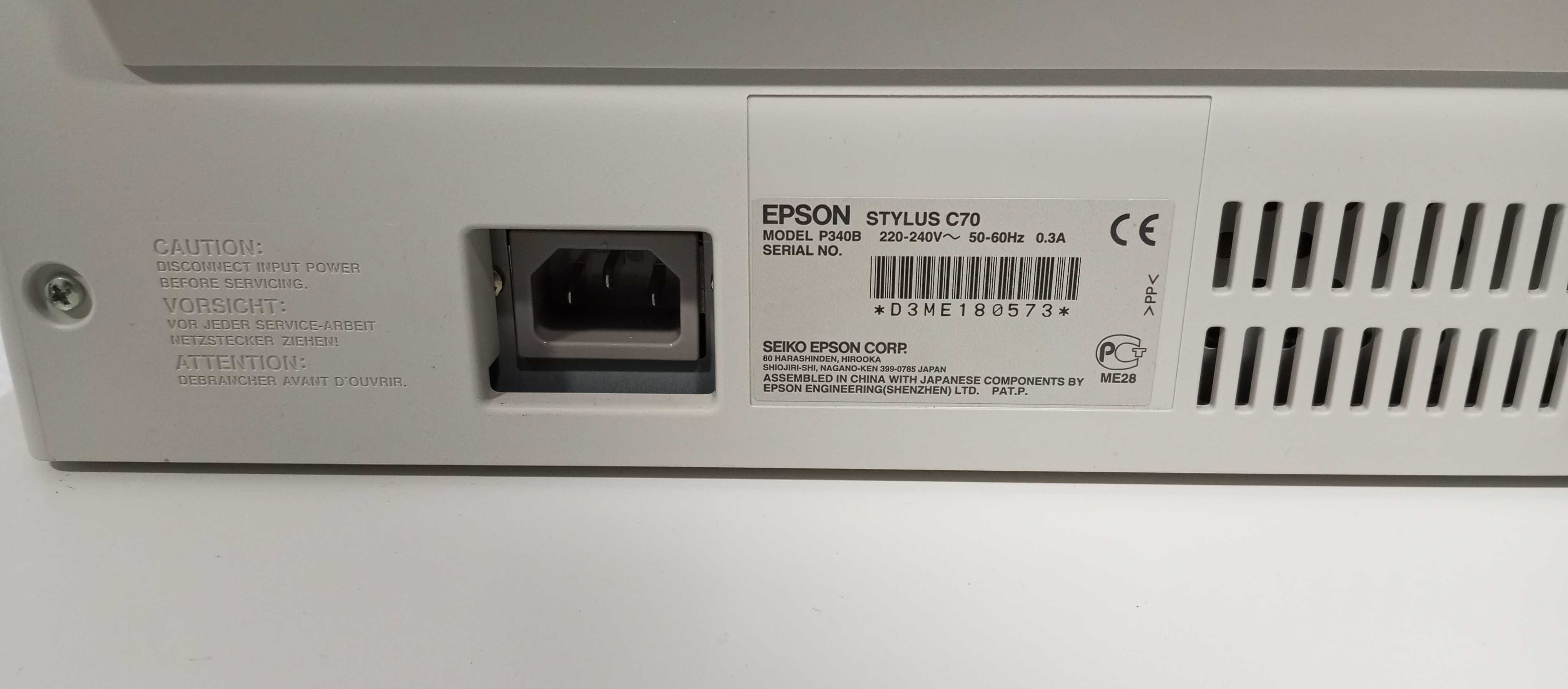 Impressora epson stylus c70