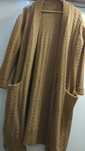 Sweter kardigan camel