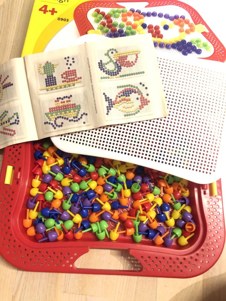Quercetti Fanta Color mozaika puzzle zestaw 160 elementów wiek 4+