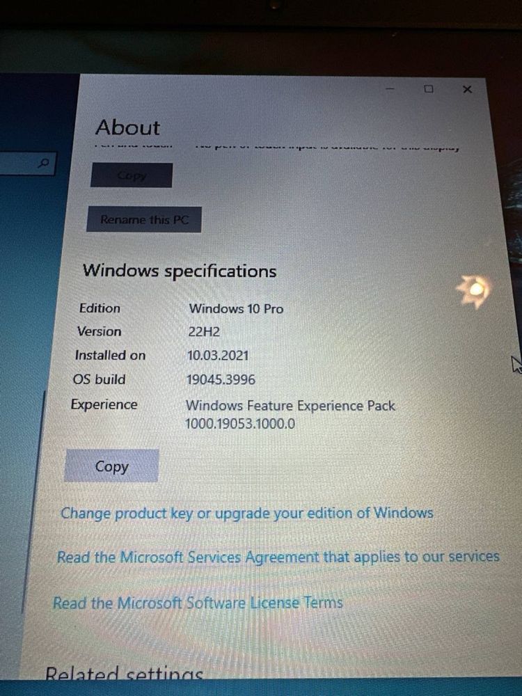 Laptop Dell Inspiron 3521 i3/500GB HDD/4 GB RAM/Windows 10 PRO