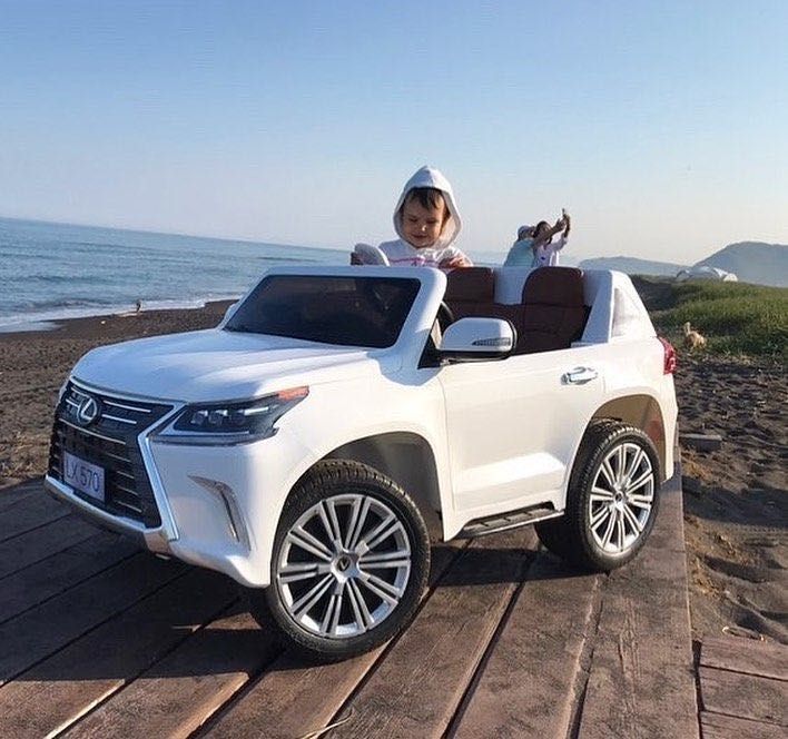 Детский электромобиль Lexus LX570 машинка на аккумуляторе