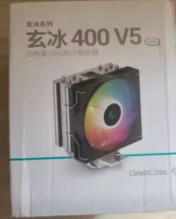 Новый Башенный кулер Deepcool AG400 ARGB с подсветкой