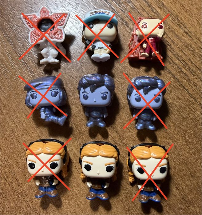 Фігурки Kinder Joy Stranger Things, Дивні Дива
