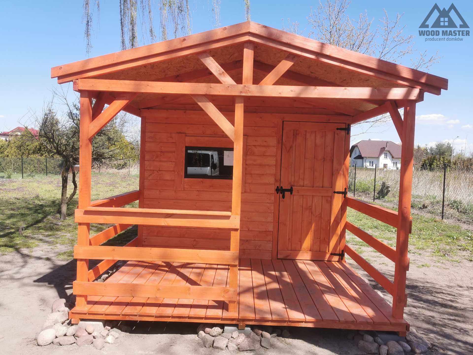 Domek drewniany 24m2 w gotowych elementach