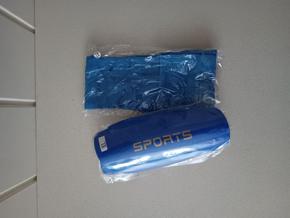 Ochraniacze piłkarskie, nagolenniki na piszczele dla dzieci, xl