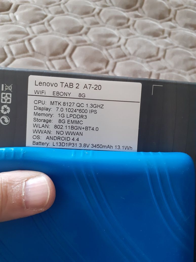 Продам планшет Lenovo (Леново)  tab 2 a 7.