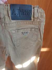 Spodnie beżowe, brązowe, Armani 7