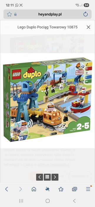 Lego duplo zestawy