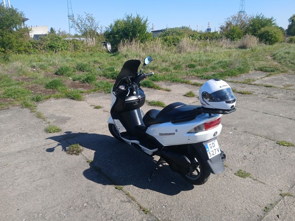 Suzuki Burghman 125 na prawo jazdy kat. B