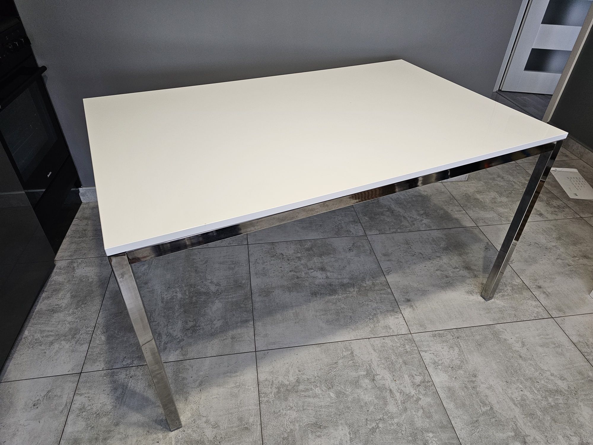 Stół prostokątny Ikea TORSBY 85 x 135 x 75cm biały