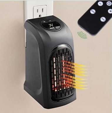 GRZEJNIK ELEKTRYCZNY W gniazdko z pilotem farelka hit szybko cicho HIT