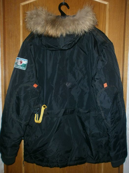 Куртка парка аляска Tomster Injector, чёрная, р.XXL, наш 56. ПОГ-70 см