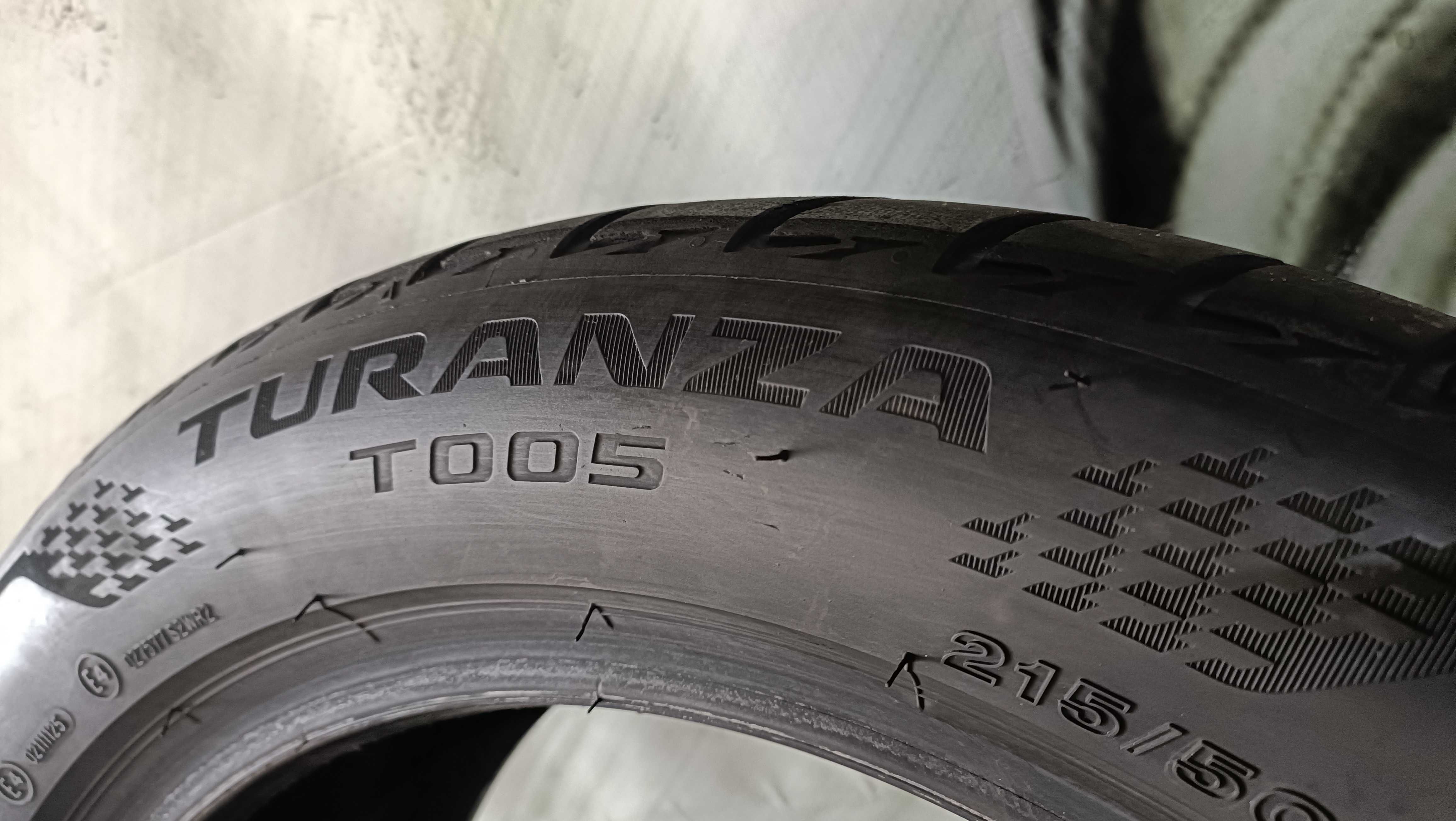 opony letnie 215/50R17 Bridgestone Turanza T005