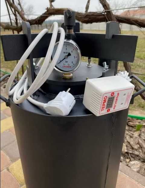 автоклав електричний флянцево-гвинтовий - 16 банок + подарунок