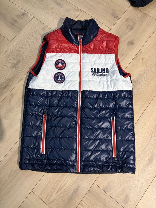 Sailing Machine Vest Morka 3 Color-kamizelka męska, M,