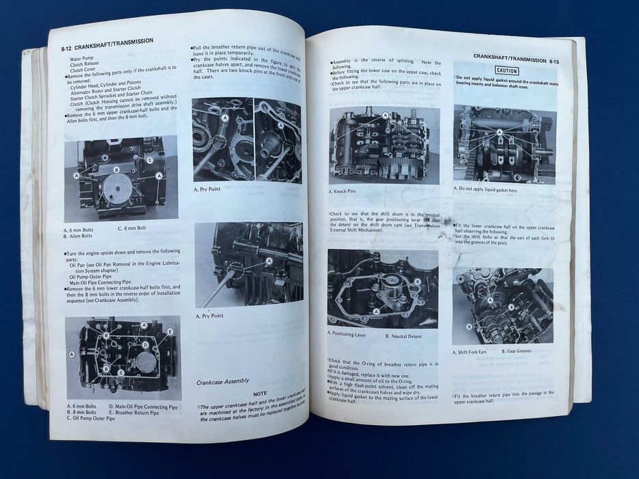 Livro Kawasaki 454LTD service manual
