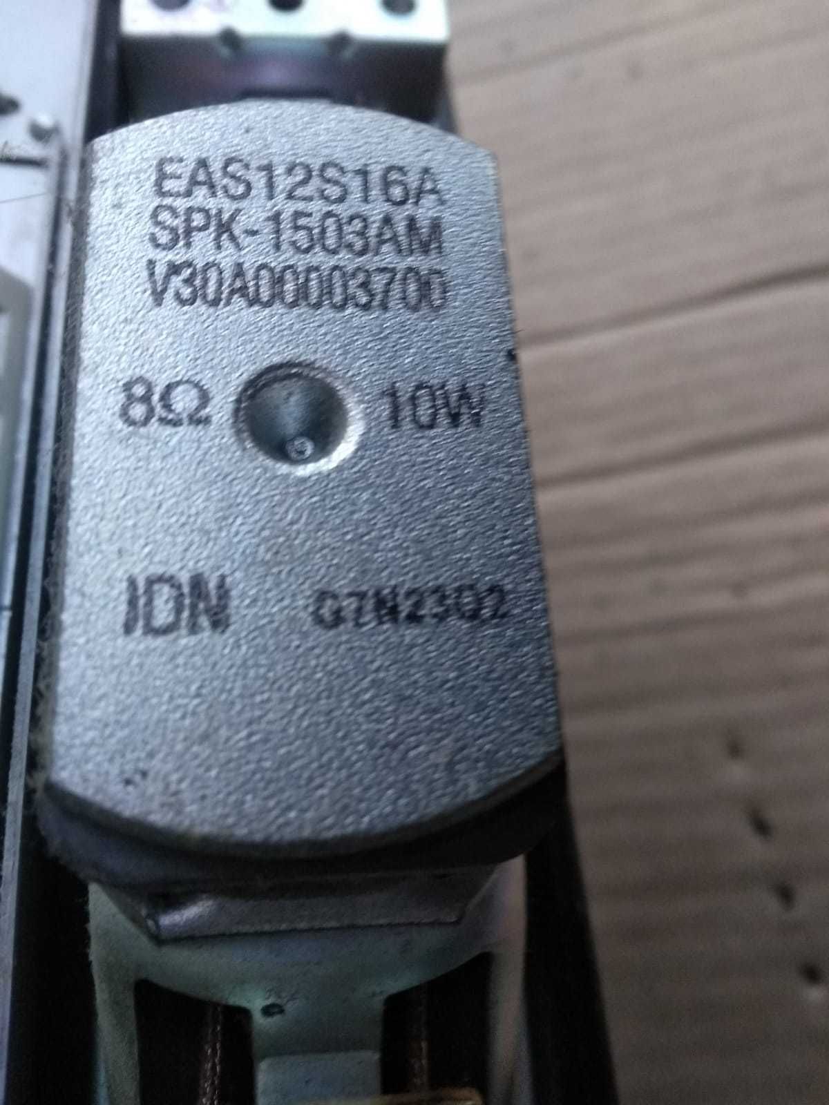 Głośniki do TV EAS 12S16A 8 omów 10watt - prostokątne - toshiba