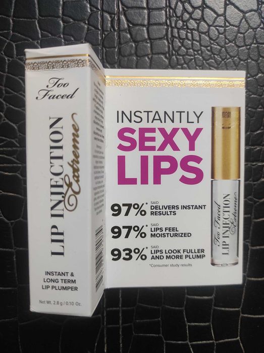 Too Faced lip injection extreme błyszczyk powiększający usta nowy