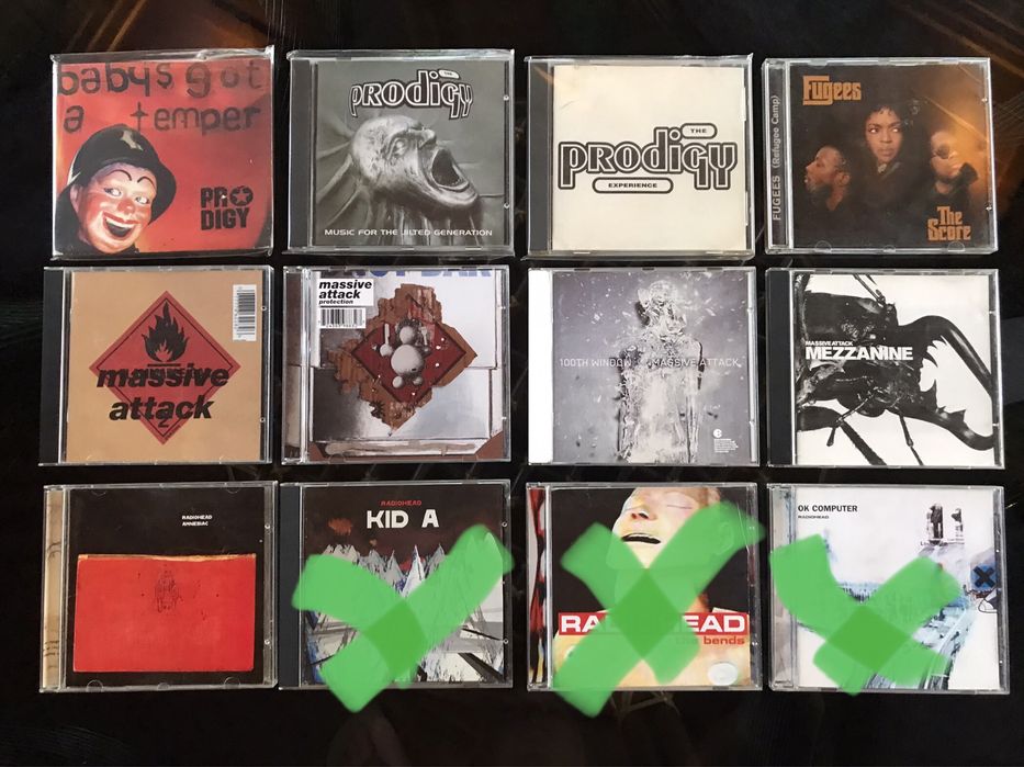 Roxexette REM Morchiba Blur Eminem Nirvana Chris Isaak Rediohead UB 40