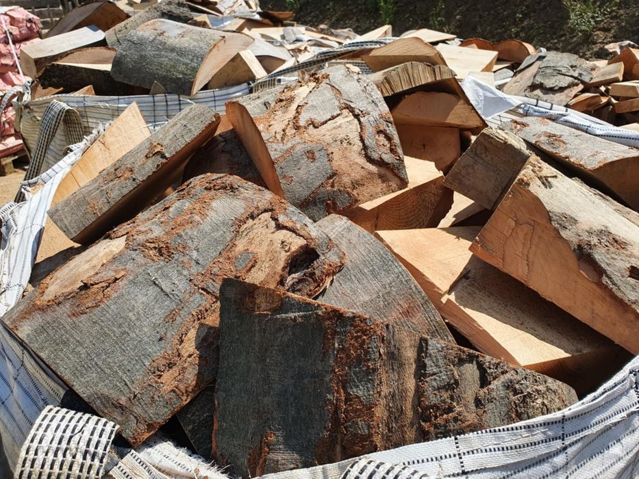 Drewno opałowe bulkominkowe  bukowe