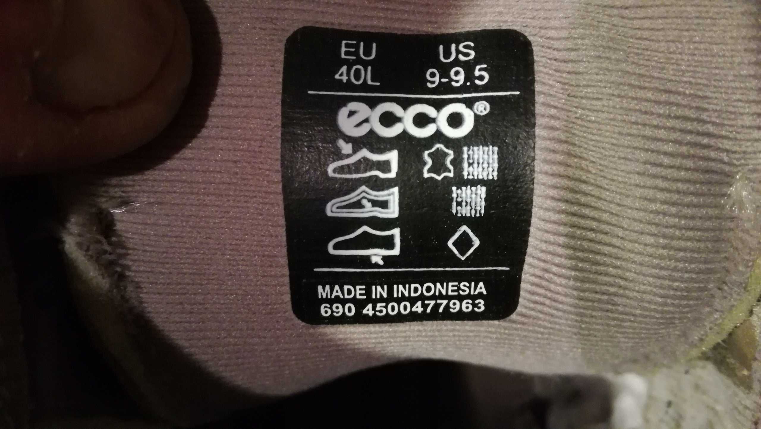Damskie sneakersy ECCO r.40 skóra stan bardzo dobry