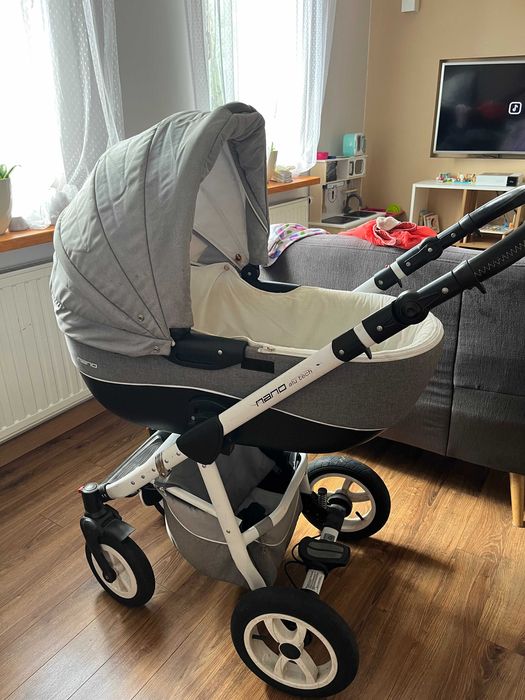 Wózek wielofunkcyjny Riko Nano Alu Tech 2w1 (gondola i spacerówka)