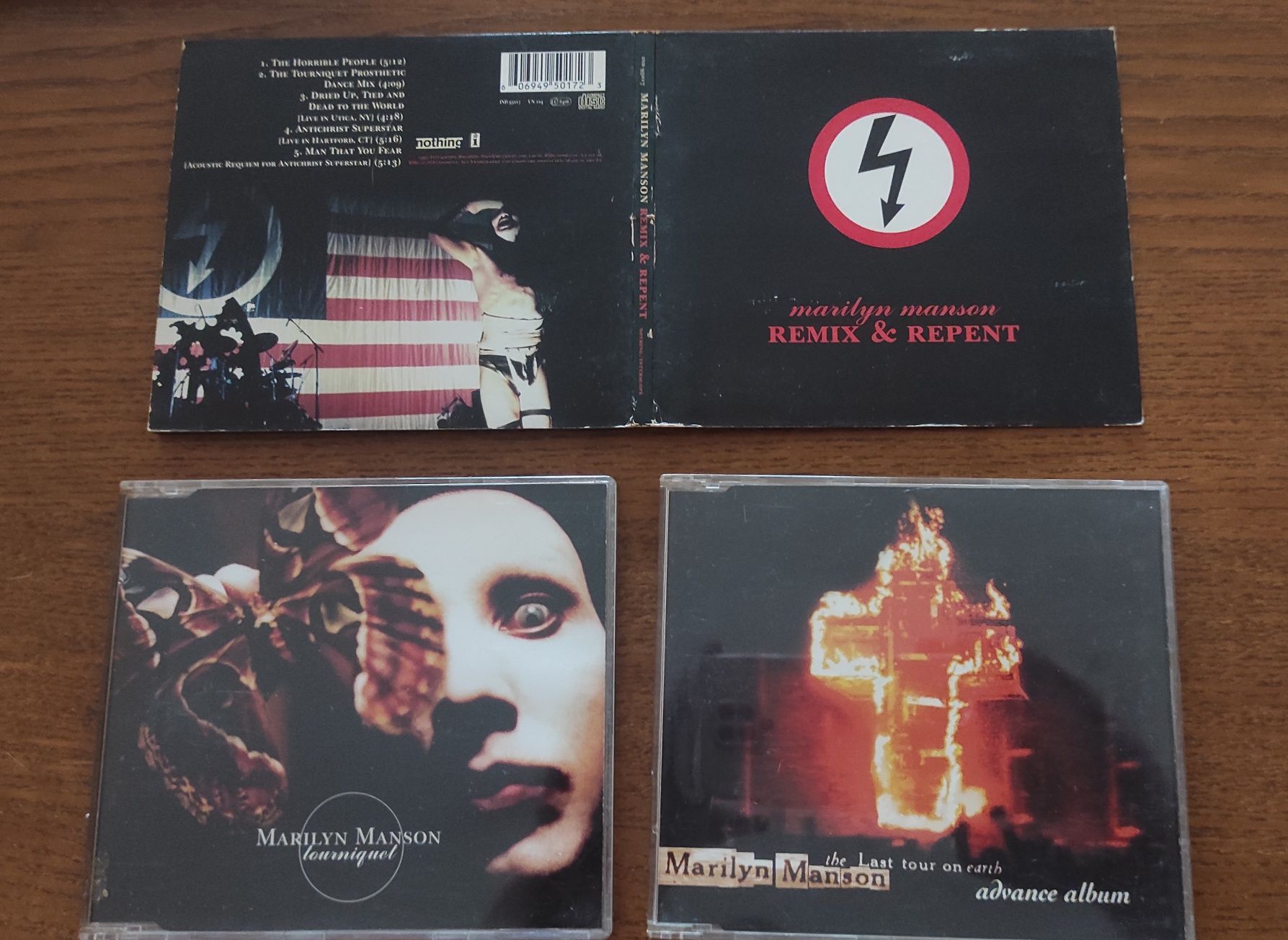 Marilyn Manson vários cds