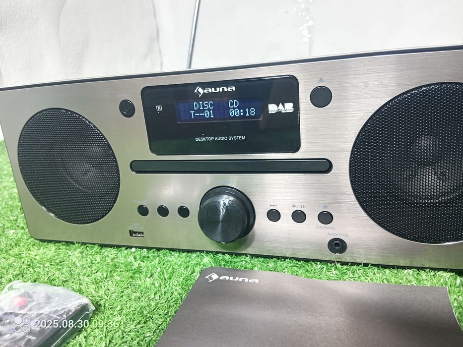 Wieża mikrowieża tuner FM USB BT Orzech stereo Auna Harvard pilot

Cen