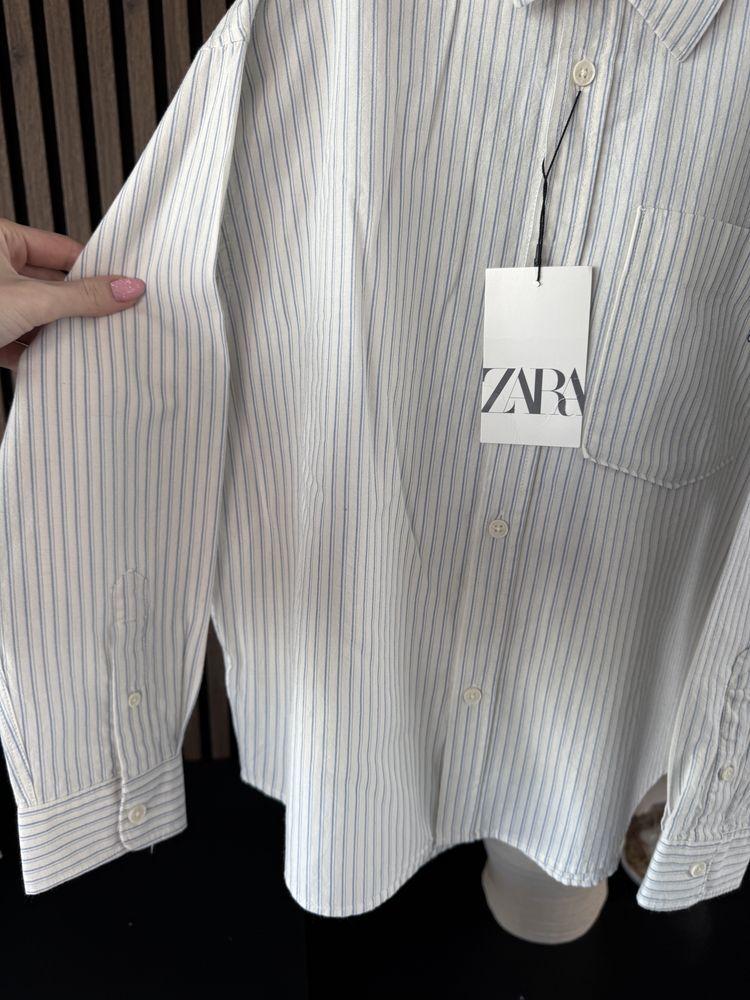 Koszula nowa w paski zara 134