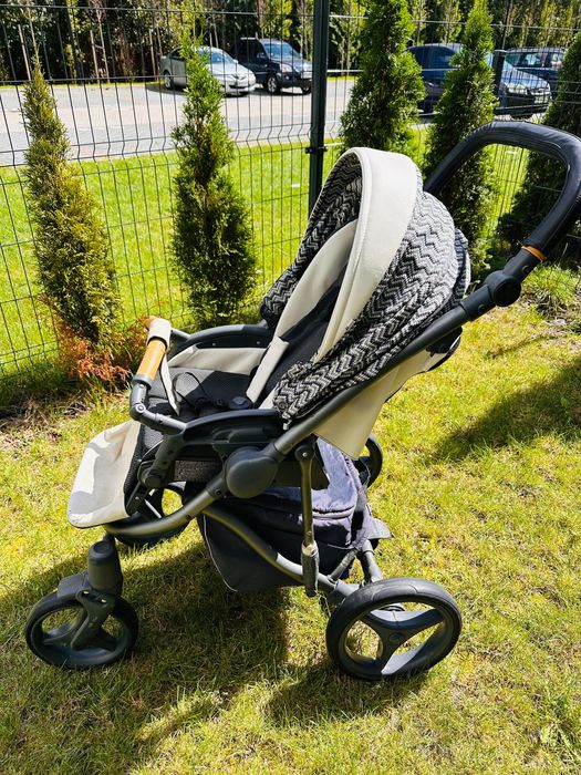 Spacerówka Bebetto Bresso, koła Flexy Wheels, komplet akcesoriów!