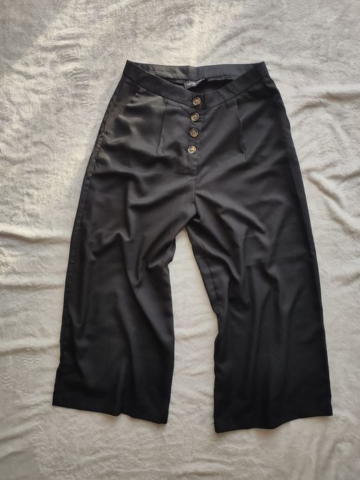 Czarne spodnie kuloty Terranova M/38